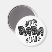 Happy Dada Day Happy Vaderdag | Magneet (Voorkant / Achterkant)
