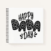 Happy Dada Day Happy Vaderdag | NOTITIEBOEK (Voorkant)