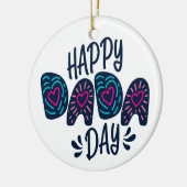 Happy Dada Day Happy Vaderdag | ORNAMENT (Links)