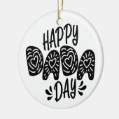 Happy Dada Day Happy Vaderdag | ORNAMENT (Links)