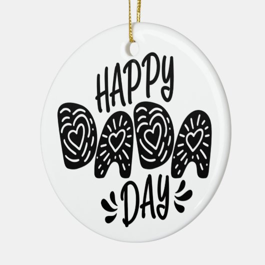 Happy Dada Day Happy Vaderdag | ORNAMENT (Links)