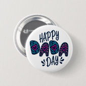 Happy Dada Day Happy Vaderdag | Pin-Button Ronde Button 5,7 Cm (Voorkant /achterkant)