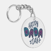 Happy Dada Day Happy Vaderdag | SLEUTELHANGER (Voorkant Links)