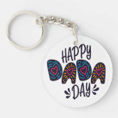 Happy Dada Day Happy Vaderdag | SLEUTELHANGER (Voorkant)