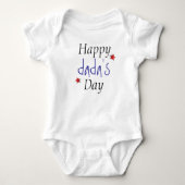 Happy dada's Day Romper (Voorkant)