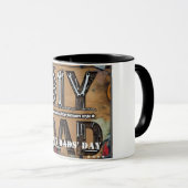 Happy Dads' Day "DIY DAD" Custom Mok (Voorkant rechts)