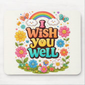 Happy Daisies and Rainbow Muismat (Voorkant)