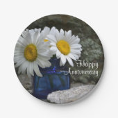 Happy Daisies Jubileum papier Bord (Voorkant)
