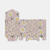Happy Daisies Pattern - Cute Floral Design Bedankdoosjes (Uitgevouwen)
