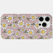 Happy Daisies Pattern - Cute Floral Design Case-Mate iPhone Case (Achterkant (horizontaal))