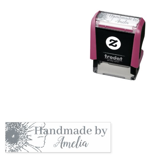 Happy Daisy Handmade by Zelfinktende Stempel (In situ)