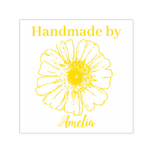 Happy Daisy Handmade Zelfinktende Stempel