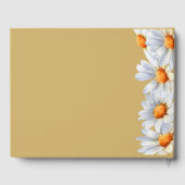 Happy Daisy Wedding Guestbook Gastenboek (Achterkant)