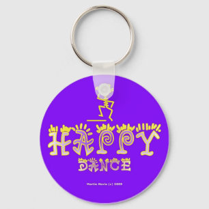 Happy Dance (2b) Sleutelhanger