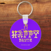 Happy Dance (2b) Sleutelhanger (Voorkant)