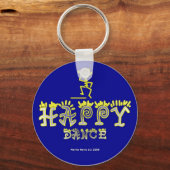 Happy Dance (2c) Sleutelhanger (Voorkant)
