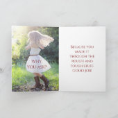 HAPPY DANCE AANMOEDIGING KAART (Binnen)