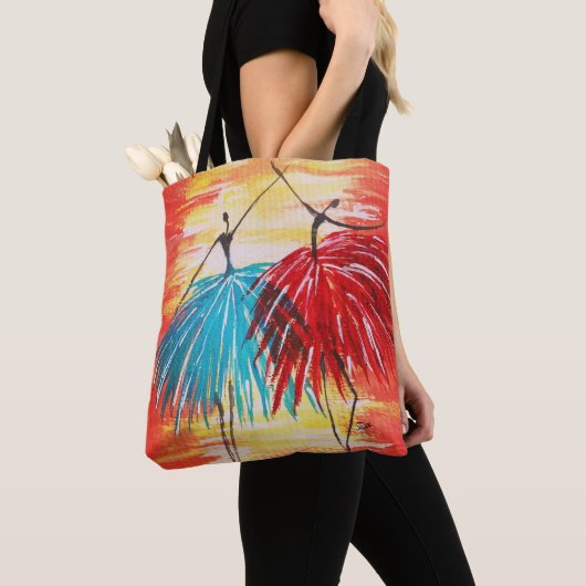Happy Dance All-Over-Print Schouder Tas (Dichtbij)