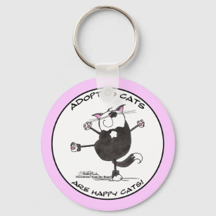 Happy Dance Cat Sleutelhanger