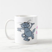 Happy Dance Funny Joyful Danskat Koffiemok (Links)