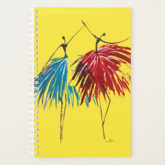 Happy Dance - Spiral Planner (Voorkant)