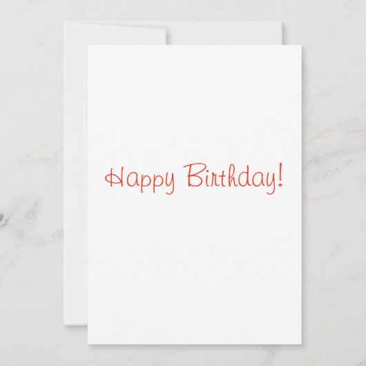 Happy Dance Wenskaart Kaart (Achterkant)