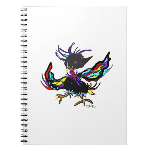 HAPPY DANCER spiral notebook Notitieboek (Voorkant)