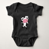 Happy Dancin' Schattige Kawaii Koe - Romper (Voorkant)