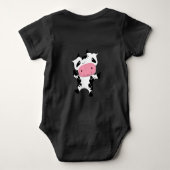 Happy Dancin' Schattige Kawaii Koe - Romper (Achterkant)