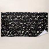 Happy Dancing Botten Strandlaken (Voorkant)