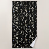 Happy Dancing Botten Strandlaken (Voorkant)