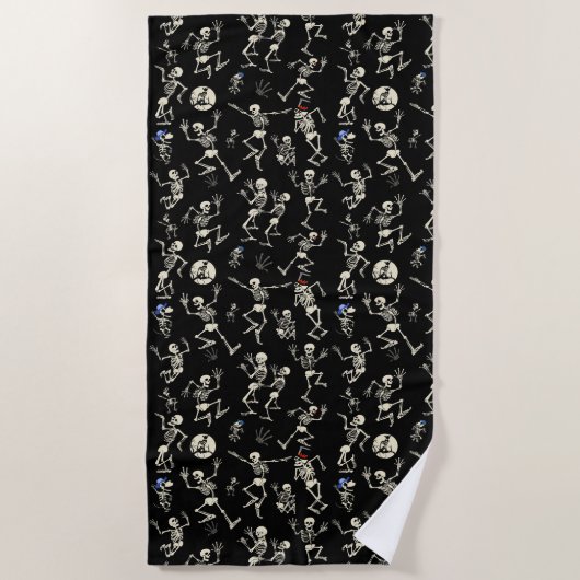 Happy Dancing Botten Strandlaken (Voorkant)