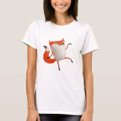Happy Dancing Fox T-shirt (Voorkant)