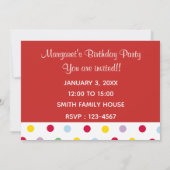 Happy Dancing Labrador Trio Verjaardagsfeestje Roo Kaart (Achterkant)