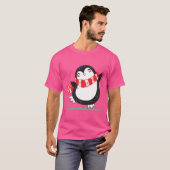 Happy Dancing Penguin T-shirt (Voorkant volledig)
