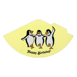 Happy Dancing Penguins Birthday Party Feesthoedjes