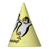 Happy Dancing Penguins Birthday Party Feesthoedjes (Rechts)