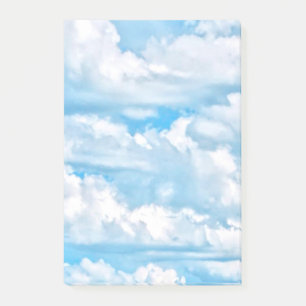Happy Dancing Sunny Clouds Decor Post-it® Notes