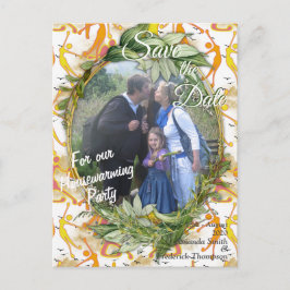 Happy Dancing Yoga Girls Aankondigingskaart