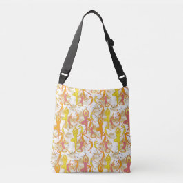 Happy Dancing Yoga Girls Crossbody Tas