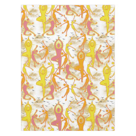 Happy Dancing Yoga Girls Tafelkleed