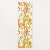 Happy Dancing Yoga Girls Yogamat (Voorkant)