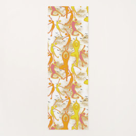 Happy Dancing Yoga Girls Yogamat