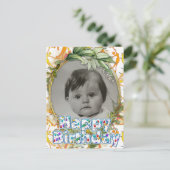 Happy Dancing Yoga Meisjes Aankondiging Briefkaart (Staand voorkant)