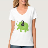 Happy Dansend Elephant Shirt (Voorkant)