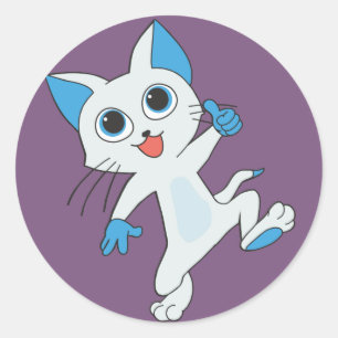Happy danskat stickers