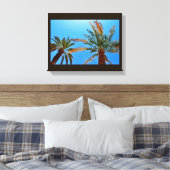 Happy Date Trees Canvas Afdruk (Insitu (Slaapkamer))