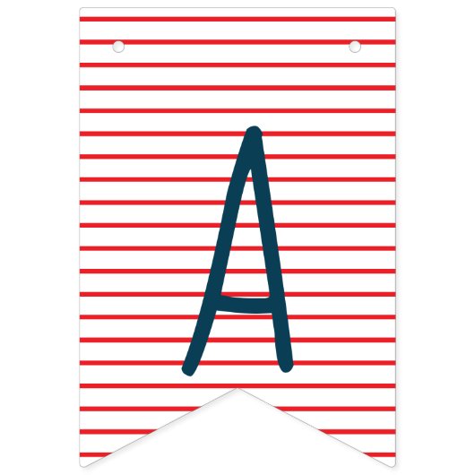 Happy Day Adventure Bunting Banner (Derde vlag)