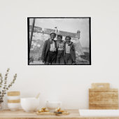 Happy Day African American Children c1902 Poster (Keuken)