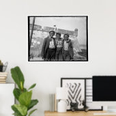 Happy Day African American Children c1902 Poster (Thuiskantoor)